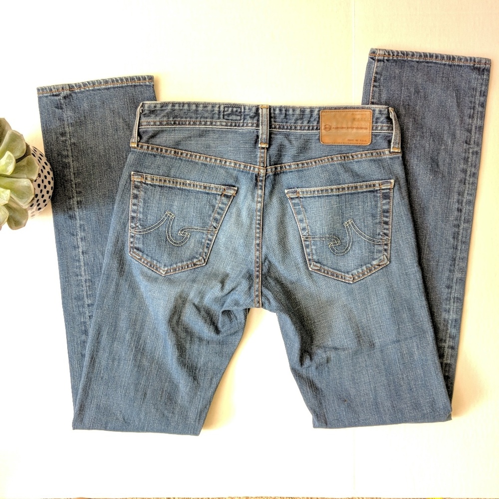 Mens AG The Matchbox Slim Straight Jeans 445 - Picture 5 of 7